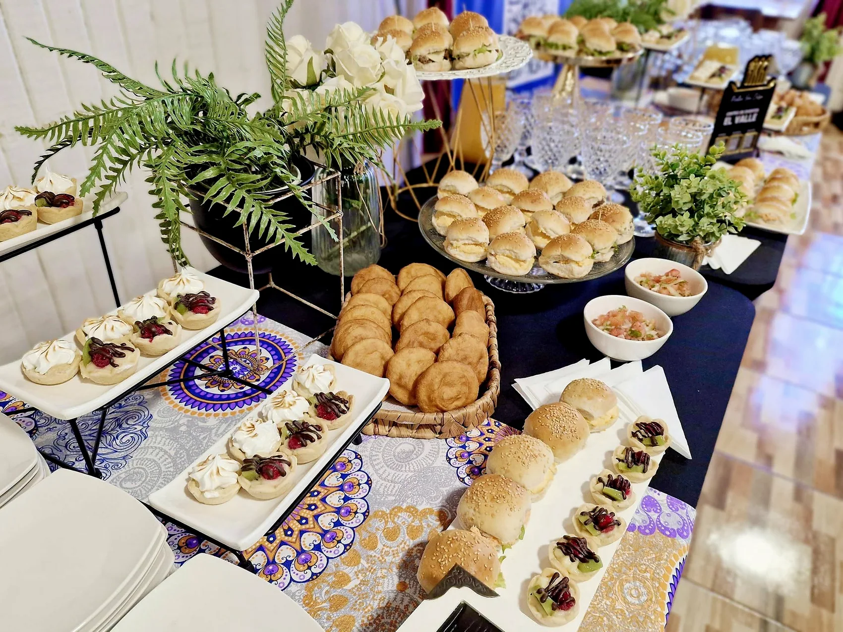 Propuesta gastronómica para almuerzo de evento en Angol